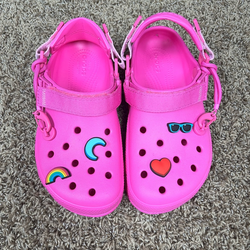 Post Malone “Posty” Crocs - M 6, W 8 - like new